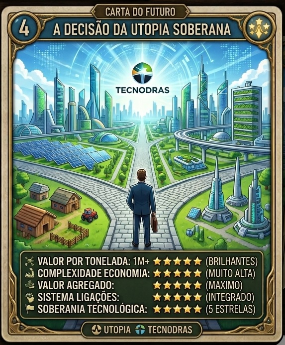 Carta da Utopia Soberana - O futuro com soberania tecnológica e BIT TECNOBRAS